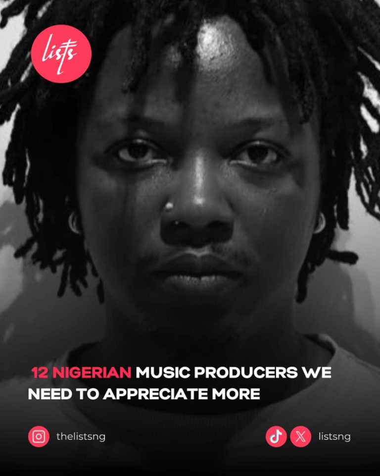 12 Nigerian Music Producers We Need To Appreciate More