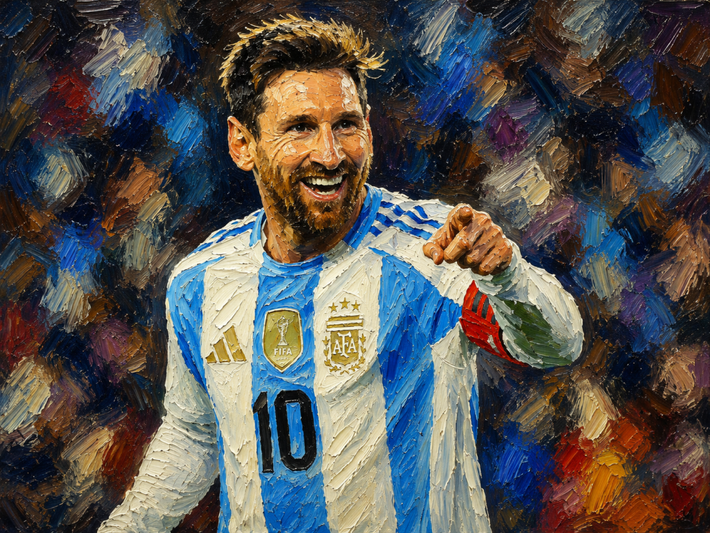 Lionel Messi art - ListsNG