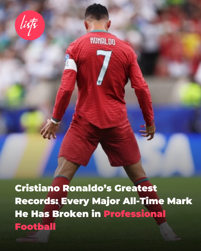 Cristiano Ronaldo’s Greatest Records: Every Major All-Time Mark He Has Broken in Professional Football
