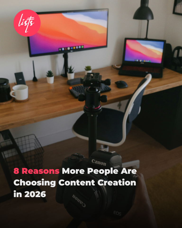 8 Reasons More People Are Choosing Content Creation in 2026
