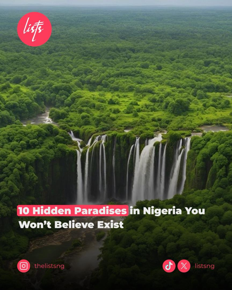  10 Hidden Paradises in Nigeria You Won’t Believe Exist