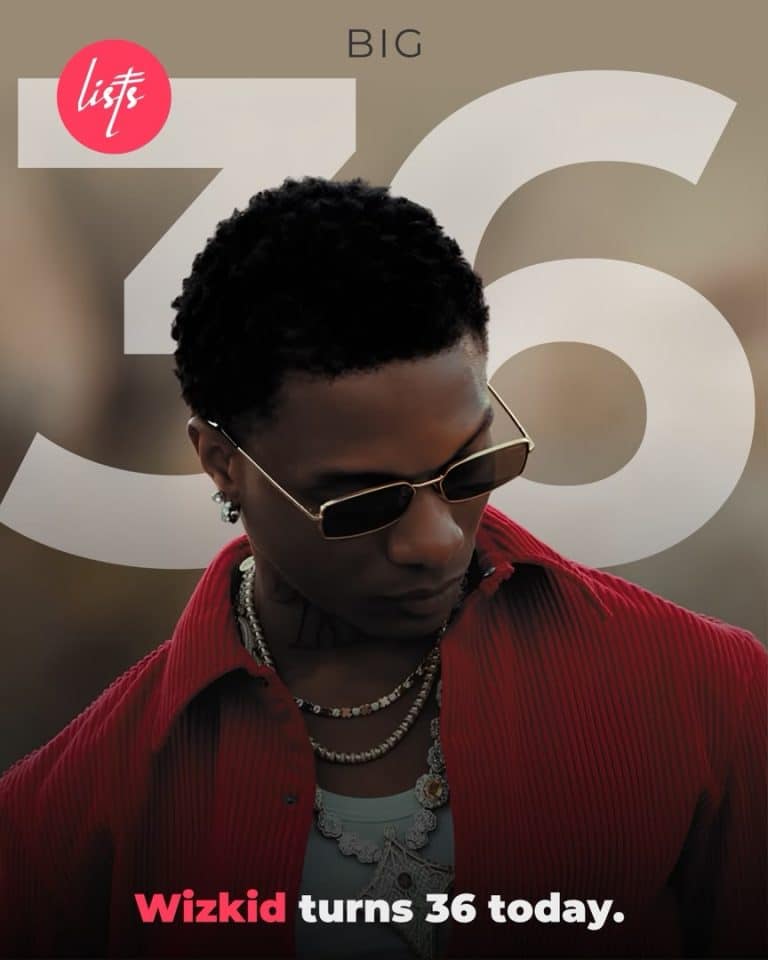 Wizkid at 36: 36 Times Wizkid Made History