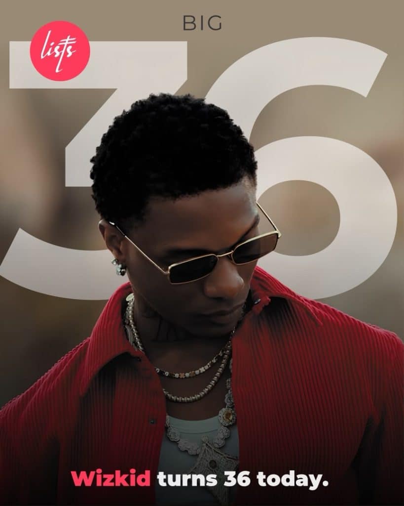 Wizkid at 36: 36 Times Wizkid Made History